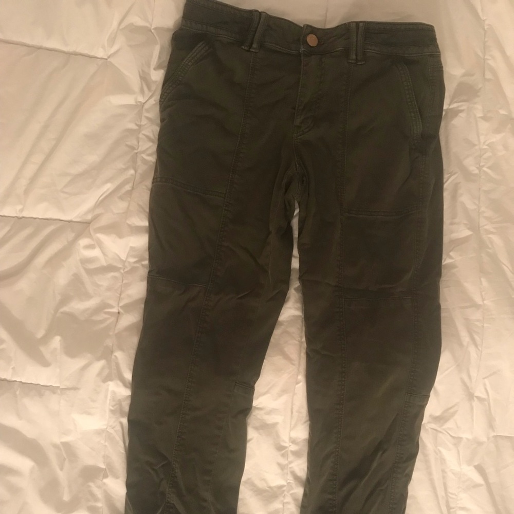 Army green pants